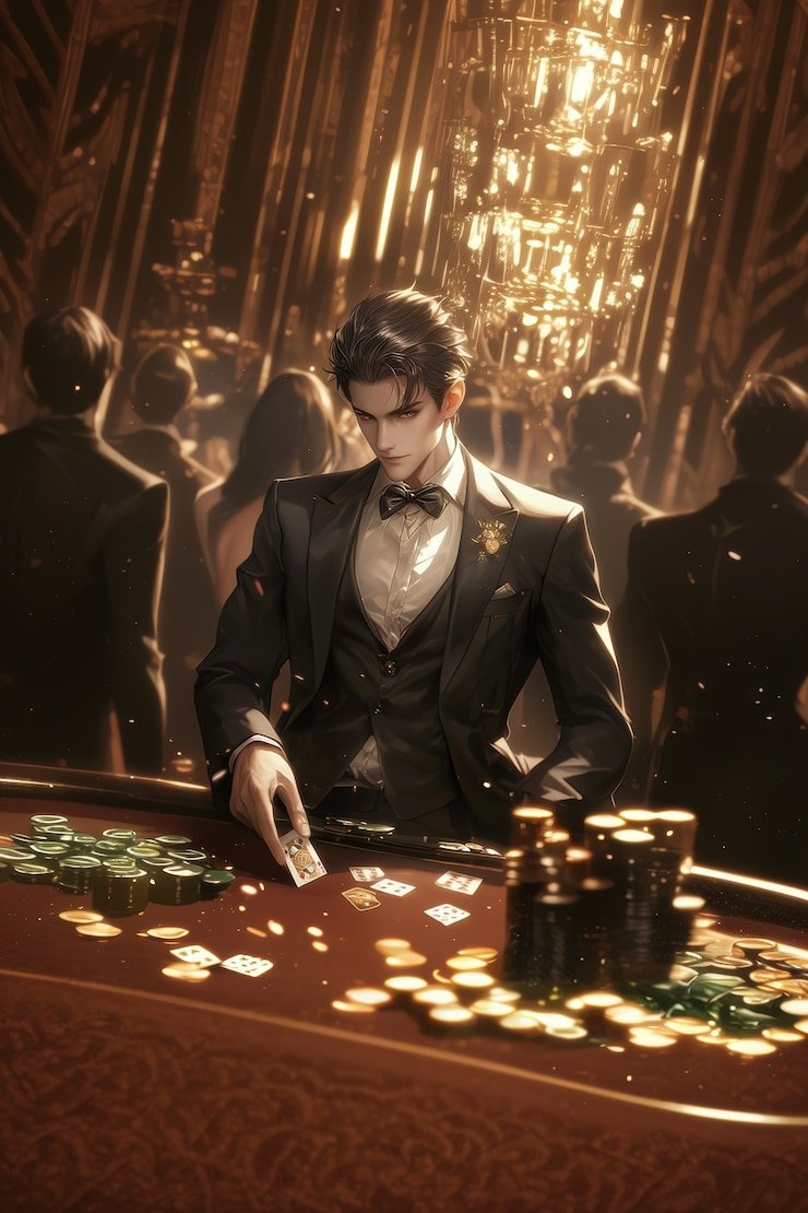 Ilustrasi panduan responsible gaming menunjukkan seorang pemain yang mengontrol waktu bermain